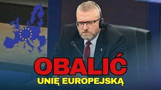 GRZREGORZ BRAUN PODPADŁ W EUROPARLAMENCIE. PADŁY MOCNE SŁOWA