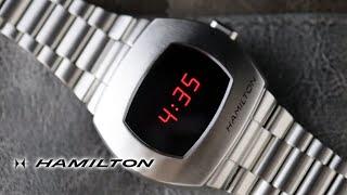 HAMILTON PSR Digital Time Screen Watch | Hamilton Pulsar |