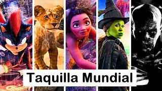 Mufasa cerca de 500M, Sonic 3 supera a Robot Salvaje en Taquilla Mundial, Nosferatu se expande y más