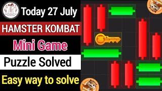 Hamster Kombat Mini Game Live Puzzle Solved Today 27 July