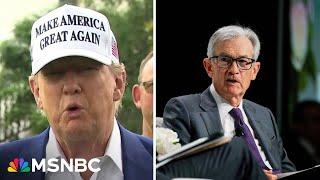'Not a smart guy': Trump rails against 'stupid person' Fed chair while calling for rate cut