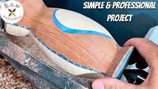 Easy & SATISFYING Woodturning Project for PROFESSIONAL Result!