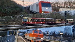 Kurzes Trainspotting in Berlin-Hohenschönhausen am 4.2/5.2.2025