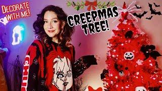 Decorate My CREEPMAS TREE With Me!