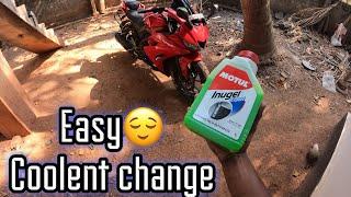 R15 coolent change | Malayalam | skylapper |