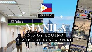 Manila International Airport (NAIA) T3 Arrival, Immigration, Customs - Enter Philippines