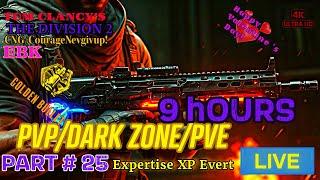 Tom Clancy's The Division 2 DZ PVP/PVE 9Hours LIVE #25  4K PS5