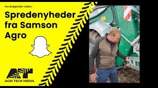 Snapchat-rullen #2: Spredenyheder fra Samson Agro + en hemmelighed