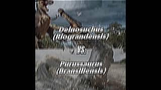 Deinosuchus Vs. Purussaurus