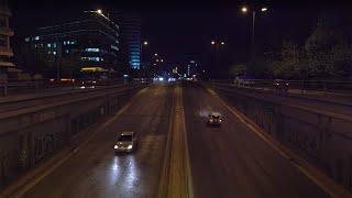 #88 2hrs Night City Traffic Ambience for sleeping, relaxing | ASMR Ambient Sounds