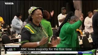 ANC loses majority for the first time