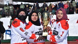 women's ice hockey Drass final match #wintercarnival