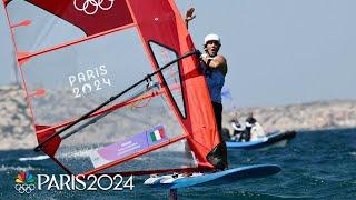 Marta Maggetti cruises to windsurfing gold for Italy | Paris Olympics | NBC Sports