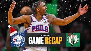 NBA Christmas Day: 76ers vs Celtics | Highlights & Reaction