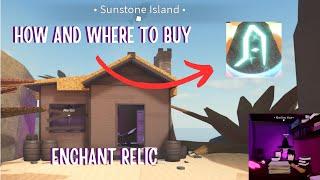 HOW AND WHERE TO BUY ENCHANT RELICSROBLOX FISCH