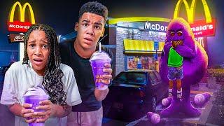 FamousTubeFamily DRINK McDonald's GRIMACE SHAKE