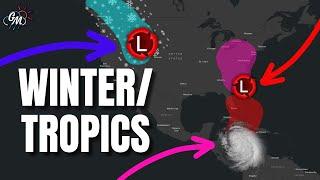 TROPICAL TROUBLE And Our First WINTER STORM Is Possible...