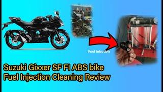 Suzuki Gixxer SF FI ABS bike FI Cleaning & FI Cleaning Price | Fi ABS Fuel Injection Cleaning Review