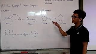 Hydrogenation In Organic Compound