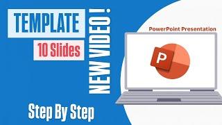 PowerPoint Presentation Template 10 Slides | Tutorial | Step By Step | Morph Transition 