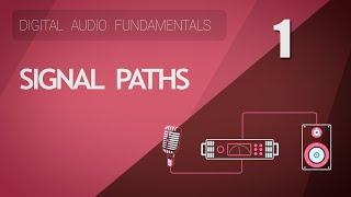 1. Signal Paths - Digital Audio Fundamentals