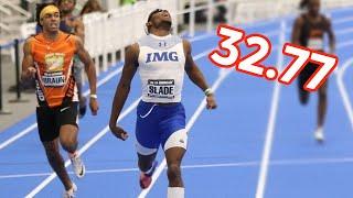 Jaylen Slade No. 2 ALL-TIME High School 300m Race