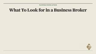 Should you hire a business broker to sell your business?