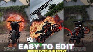 Easy To Edit Bike VFX Video In Capcut | Capcut Video Editing