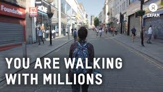 You are walking with Millions | OXFAM GB