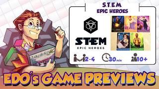 Edo's STEM: Epic Heroes Review (KS Preview)