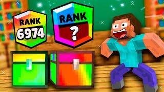 TOP TITAN CHEST - Monster School : RANK 6974 VS HEROBRINE AND ZOMBIE  - Minecraft Animation