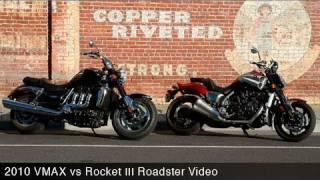 2010 Star VMAX vs Triumph Rocket III Roadster - MotoUSA