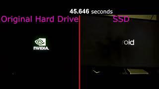 Nvidia Shield Pro Boot Times: Hard Drive vs SSD