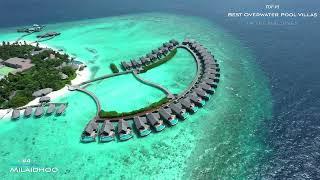  TOP 5 BEST MALDIVES' BUNGLOWS OVER WATER POOL VILLAS 2022