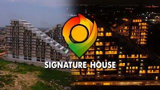 SIGNATURE HOUSE ACCRA GHANA IN 4K // You Will Love the Night Aerial View // DJiMini