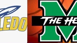 Toledo vs Marshall basketball preview #NCAAM Jason Deangelo