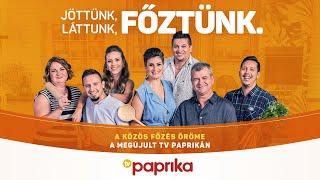 Jöttünk, láttunk, főztünk a megújult TV Paprikán!