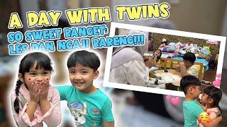 SEHARI BARENG TWINS, SO SWEET BANGET LES DAN NGAJI BARENG!!!