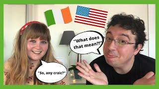 American Learns Irish Phrases! ️ | IRISH VS AMERICAN