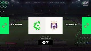 Cercle Brugge KSV - Anderlecht  Jupiler Pro League 