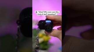 I love this mini keychain camera  #shorts #keychainlover #keyaccessory #keychain #minicamera