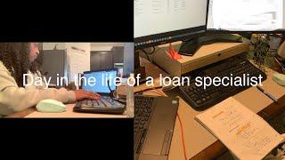 WFH/Day in the life of a loan specialist! What I do in a day/ what it’s really like!!