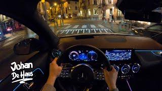 2021 MERCEDES GLA 250e PLUG-IN HYBRID 218 HP NIGHT POV TEST DRIVE