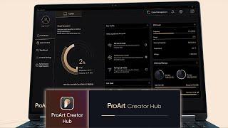 Creator Hub Overview - ASUS ProArt Studiobook 16 (2023)