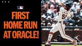 Jung Hoo Lee hits his first Oracle Park home run!