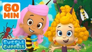 Learn About Bugs & Insects!  w/ the Bubble Guppies | 60 Minute Compilation | Nick Jr.