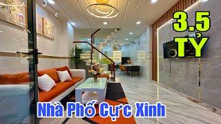 Nhà phố giá rẻ 3.5 tỷ thiết kế cực xinh ! Hẻm xe hơi tại Quang Trung P12 quận Gò Vấp