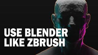 Navigate in Blender the same way as zbrush with this addon