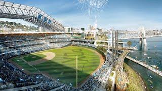 Renderings released for potential Portland Major League Baseball stadium