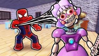 SPIDERMAN vs. MISS ANI-TRON... (Roblox)